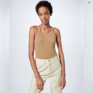 Re/Done Ribbed Tank